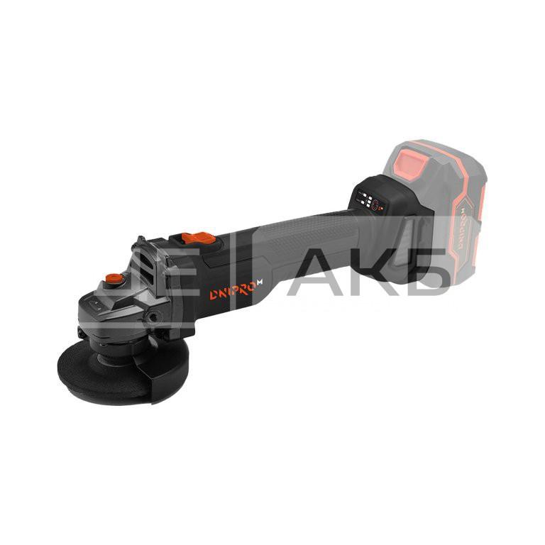 ШЛІФМАШИНА КУТОВА АКУМУЛЯТОРНА БЕЗЩІТКОВА Ø125MM 20V 3000-8500 ОБ/ХВ БЕЗ АКУМУЛЯТОРА DGA201BC
