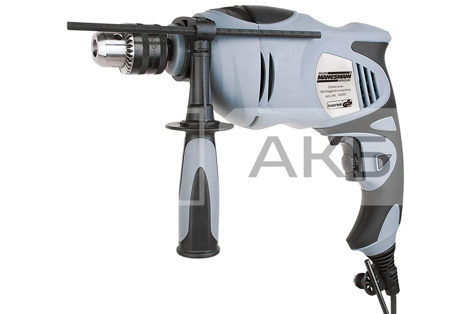 ДРИЛЬ УДАРНИЙ MANNESMANN 1100W 220V 2800 ОБ/ХВ M12545