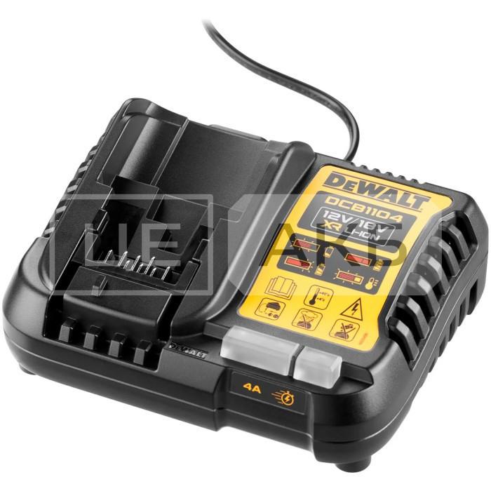 ПРИСТРІЙ ЗАРЯДНИЙ DEWALT 12/18V 4A DCB1104