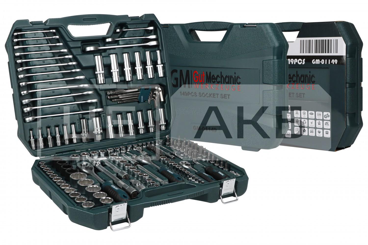 НАБІР ІНСТРУМЕНТІВ GUT MECHANIC 149ШТ. GM01149