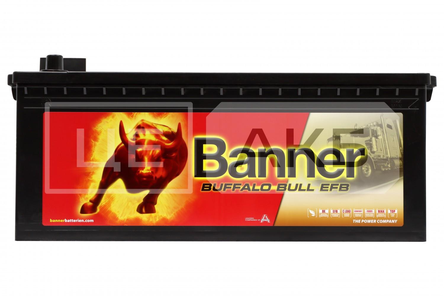АКУМУЛЯТОР 12V 190AH 1050A L+ EN BUFFALO BULL EFB 514*223*220MM EFB69017